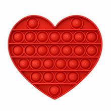 Load image into Gallery viewer, Fidget Sensory Toy for Girls Toddlers, Alphabet Red Heart Pop Bubble, Calming & Educational Toy for Focus and Fine Motor Skills, Autism & ADHD Support. Valentines, Xmas, Birthday Party Classroom Gift