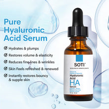 Load image into Gallery viewer, Hyaluronic Acid + 2% B5 Face Serum - Advanced Hydration Formula for Youthful, Plump Skin with Peptides, Vitamin B5, Ryokucha Extract - Anti-Aging, Moisturizing, Brightening 30ml
