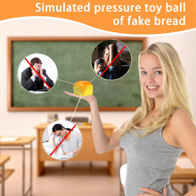 Load image into Gallery viewer, Squeeze Bread Toy,Slow Rising Squishy,Squishy Dumpling Stress Balls,PU Materia Fidget Toy for Office or Party Favor