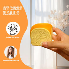 Load image into Gallery viewer, Squeeze Bread Toy,Slow Rising Squishy,Squishy Dumpling Stress Balls,PU Materia Fidget Toy for Office or Party Favor