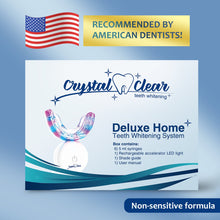 Load image into Gallery viewer, Blanqueamiento Dental Crystal Clear Aprobado por Dentistas de EE. UU., Kit Completo para Blanqueamiento de Dientes Recargable y Resistente al Agua
