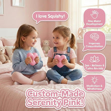 Load image into Gallery viewer, Squishy Fidget Toys for Girls, Pink Heart Slow-Rising Stress Relief Sensory Toy for Focus & Calming, Fine Motor Skills, Autism & ADHD Support
