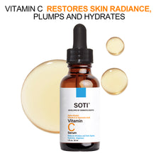 Load image into Gallery viewer, Soti 2.5% Retinol Serum (30ml) and 20% Vitamin C Serum (30ml) with Hyaluronic Acid, Alpha Arbutin and Vitamin E, Formulated in USA! Day and Night skin care