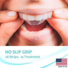 Load image into Gallery viewer, Crystal Clear Teeth Whitening Strips, Teeth, Dental Grade Professional White Strips for Sensitive Teeth, Coconut Flavor, 28 Strips, 14 Treatments