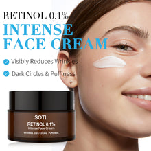 Load image into Gallery viewer, Soti Retinol Face Cream, Eye Cream &amp; Face Serum (3 pcs set) |Face Moisturizer For Dry Skin, Anti Wrinkle Firming &amp; Skin Rejuvenation 90ml