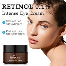 Load image into Gallery viewer, Soti Retinol Face Cream, Eye Cream &amp; Face Serum (3 pcs set) |Face Moisturizer For Dry Skin, Anti Wrinkle Firming &amp; Skin Rejuvenation 90ml