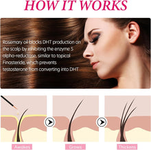 Load image into Gallery viewer, Rosemary Oil for Hair Growth 2 Fl Oz, Pure Organic Rosemary Essential Oils Serum for Dry Damaged Hair and Growth, Hair Loss Scalp Treatment, Soti