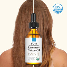 Load image into Gallery viewer, Rosemary Oil for Hair Growth 2 Fl Oz, Pure Organic Rosemary Essential Oils Serum for Dry Damaged Hair and Growth, Hair Loss Scalp Treatment, Soti