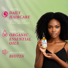 Load image into Gallery viewer, Rosemary Oil for Hair Growth 2 Fl Oz, Pure Organic Rosemary Essential Oils Serum for Dry Damaged Hair and Growth, Hair Loss Scalp Treatment, Soti