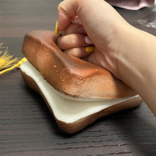 Load image into Gallery viewer, Bread Butter Squishy,Slow Rising Squishy，Stocking Stuffers,Stress Balls，Stress Relief &amp; Fidget Toys for ADHD，Party Favor Gift (Pink)