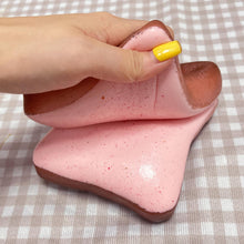 Load image into Gallery viewer, Bread Butter Squishy,Slow Rising Squishy，Stocking Stuffers,Stress Balls，Stress Relief &amp; Fidget Toys for ADHD，Party Favor Gift (Pink)