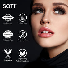 Load image into Gallery viewer, Castor Oil (500 ml), USDA Certified Organic, 100% Pure, Cold Pressed, Hexane Free by Soti. Stimulate Growth for Eyelashes, Eyebrows, Hair, Skin Moisturizer