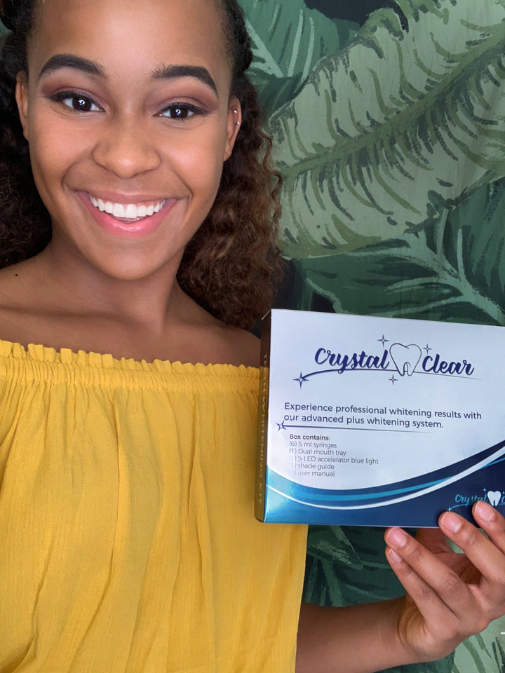 Miss Los Angeles uses Crystal Clear Teeth Whitening gel