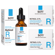 Load image into Gallery viewer, Soti Retinol Face Cream, Eye Cream &amp; Face Serum (3 pcs set) |Face Moisturizer For Dry Skin, Anti Wrinkle Firming &amp; Skin Rejuvenation 90ml