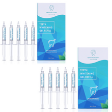 Load image into Gallery viewer, Crystal Clear Teeth Whitening Gel Refill - 10 Pack