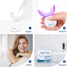 Load image into Gallery viewer, Crystal Clear Teeth Whitening Rechargeable Waterproof Teeth Whitening All-in-One Kit