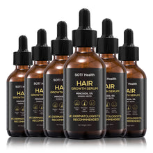 Load image into Gallery viewer, Soti Minoxidil 5% Hair Growth, Hair Loss Regrowth Serum.  Formulated in USA!  Dermatologists Recommended. Extra Strength Formula (6 Pack)