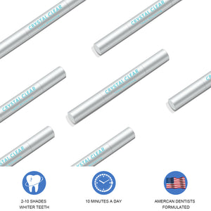 Teeth Whitening Pen - Crystal Clear Teeth Whitening, American Dentists Recommended Brand, Travel-Friendly, Easy to Use (1-pack)